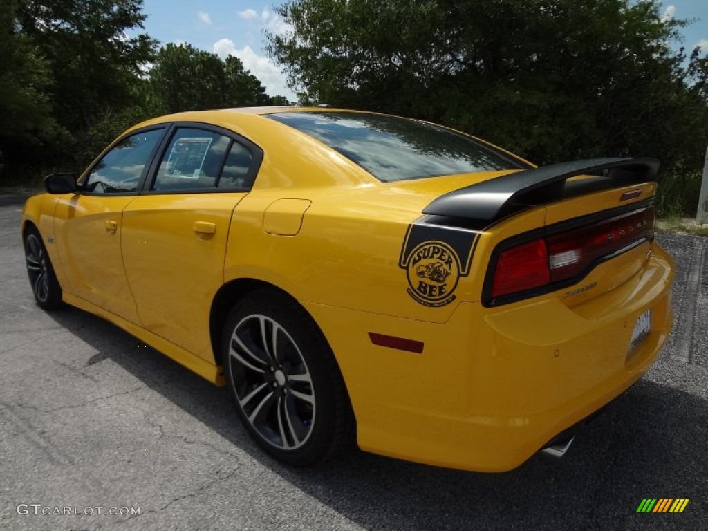 Stinger Yellow 2012 Dodge Charger SRT8 Super Bee Exterior Photo #67832187