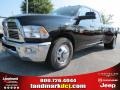 2012 Black Dodge Ram 3500 HD Big Horn Crew Cab Dually  photo #1