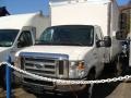 Oxford White 2009 Ford E Series Cutaway E350 Commercial Moving Truck