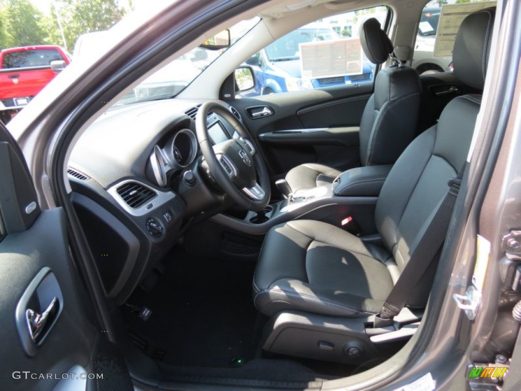 Black Interior 2012 Dodge Journey Crew Photo #67833836