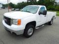 Summit White 2009 GMC Sierra 2500HD Work Truck Regular Cab