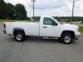 Summit White - Sierra 2500HD Work Truck Regular Cab Photo No. 3