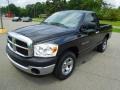 Brilliant Black Crystal Pearl 2007 Dodge Ram 1500 ST Regular Cab