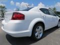 2012 Bright White Dodge Avenger SXT  photo #3