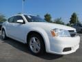 2012 Bright White Dodge Avenger SXT  photo #4