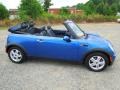 2008 Laser Blue Metallic Mini Cooper Convertible  photo #24