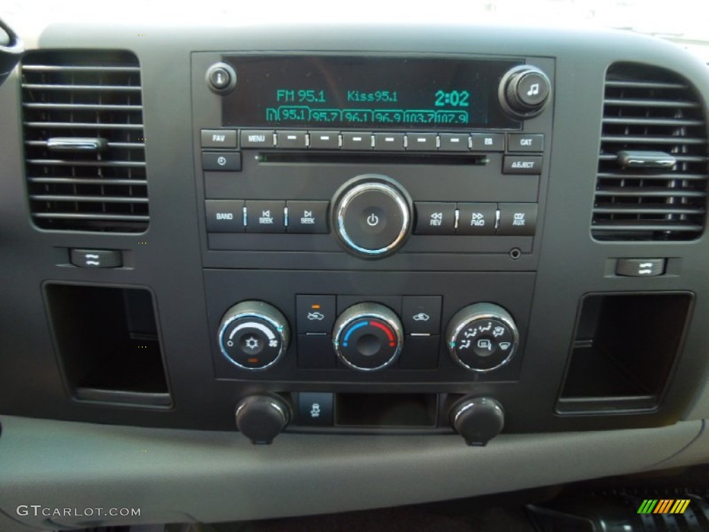 2013 Silverado 1500 Work Truck Regular Cab - Blue Granite Metallic / Dark Titanium photo #12