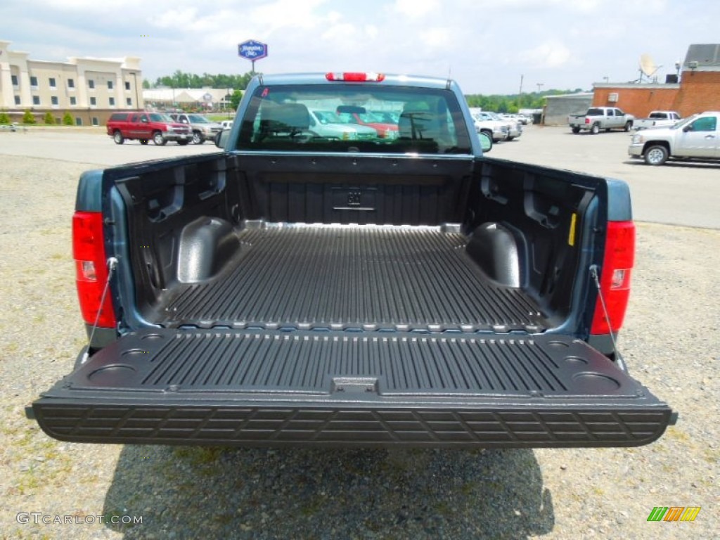 2013 Silverado 1500 Work Truck Regular Cab - Blue Granite Metallic / Dark Titanium photo #15