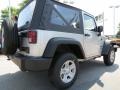 2012 Bright Silver Metallic Jeep Wrangler Sport 4x4  photo #3