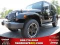 Black - Wrangler Unlimited Sahara 4x4 Photo No. 1