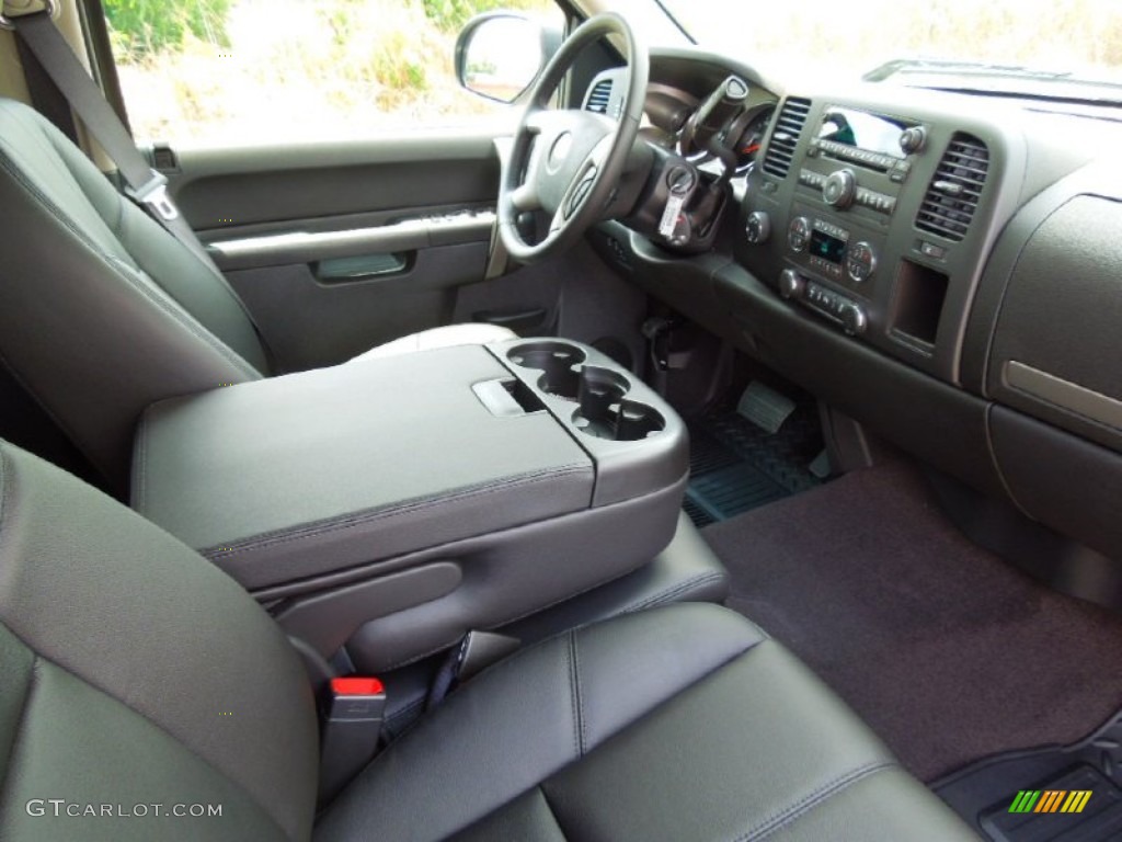 Ebony Interior 2013 Chevrolet Silverado 1500 Lt Crew Cab 4x4