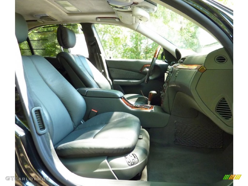 Charcoal Interior 2002 Mercedes-Benz S 600 Sedan Photo #67836782