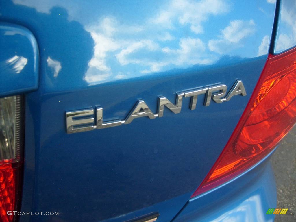 2004 Elantra GT Hatchback - Tidal Wave Blue / Dark Gray photo #12