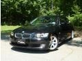 2007 Jet Black BMW 3 Series 328xi Coupe  photo #3