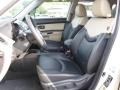 Sand/Black Premium Leather Front Seat Photo for 2011 Kia Soul #67838734