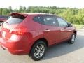 2010 Venom Red Nissan Rogue AWD Krom Edition  photo #6