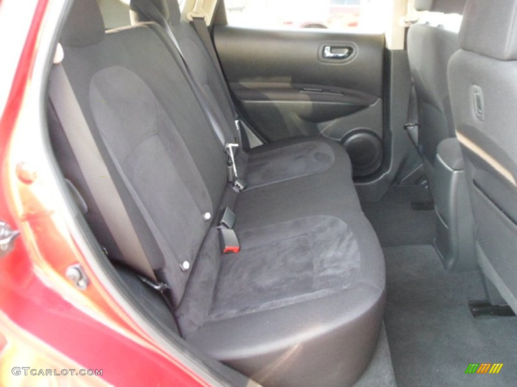 2010 Nissan Rogue AWD Krom Edition Rear Seat Photo #67839062