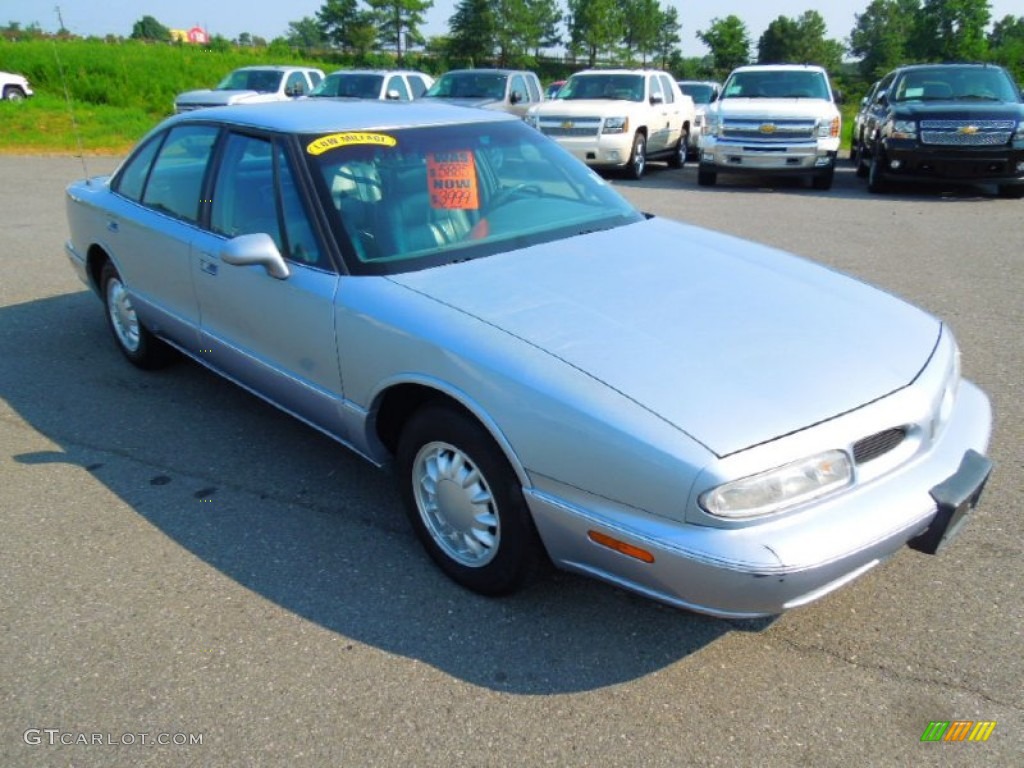 1996 Eighty-Eight LS - Light Blue Metallic / Blue photo #2