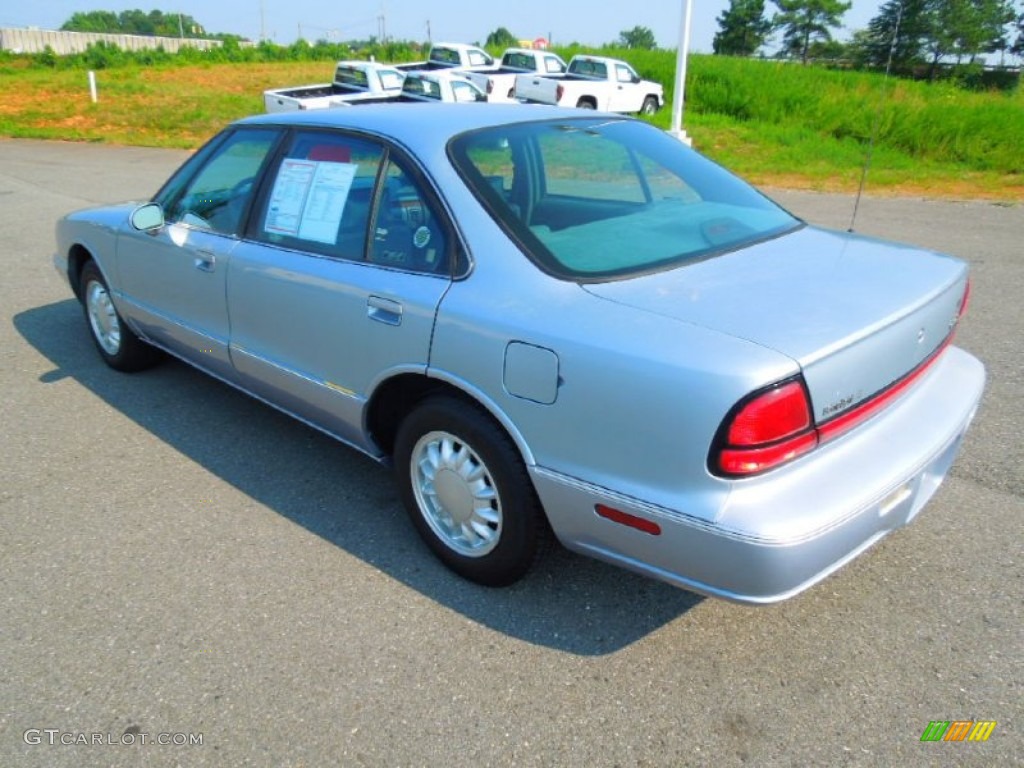1996 Eighty-Eight LS - Light Blue Metallic / Blue photo #5