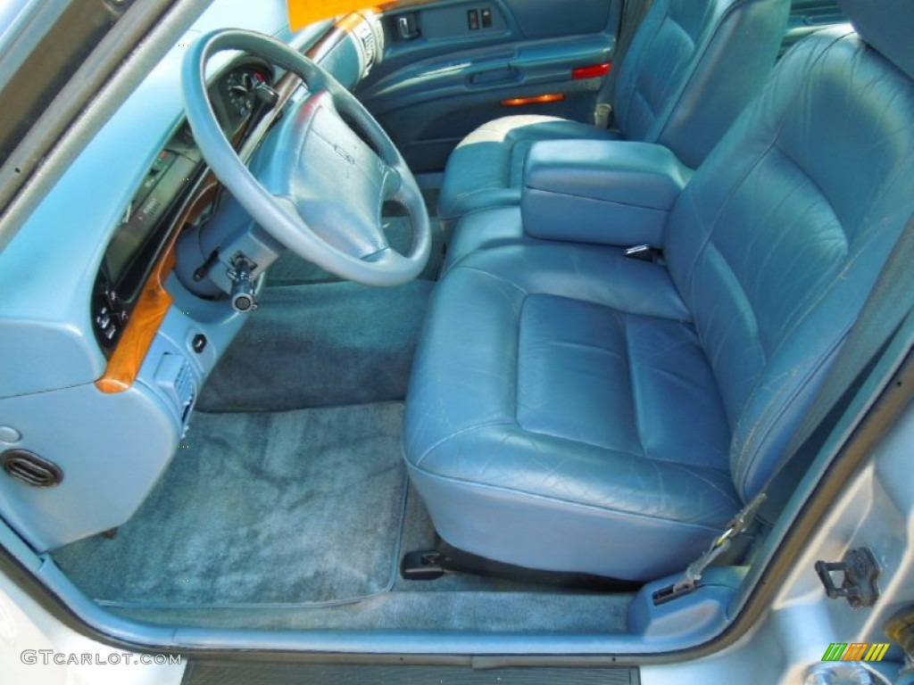 Blue Interior 1996 Oldsmobile Eighty-Eight LS Photo #67839846