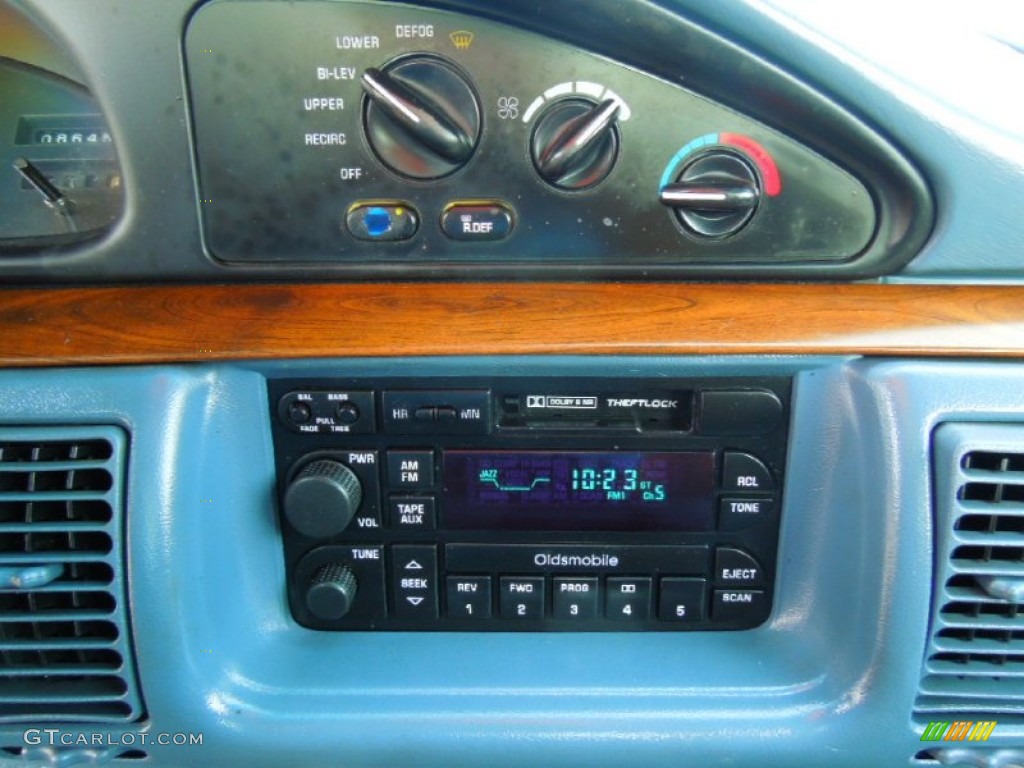 1996 Eighty-Eight LS - Light Blue Metallic / Blue photo #11
