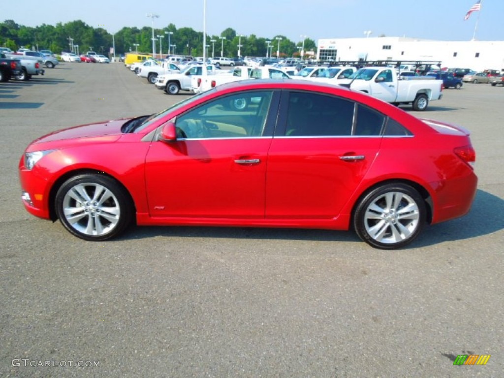 Crystal Red Metallic Tintcoat 2011 Chevrolet Cruze LTZ/RS Exterior Photo #67839906