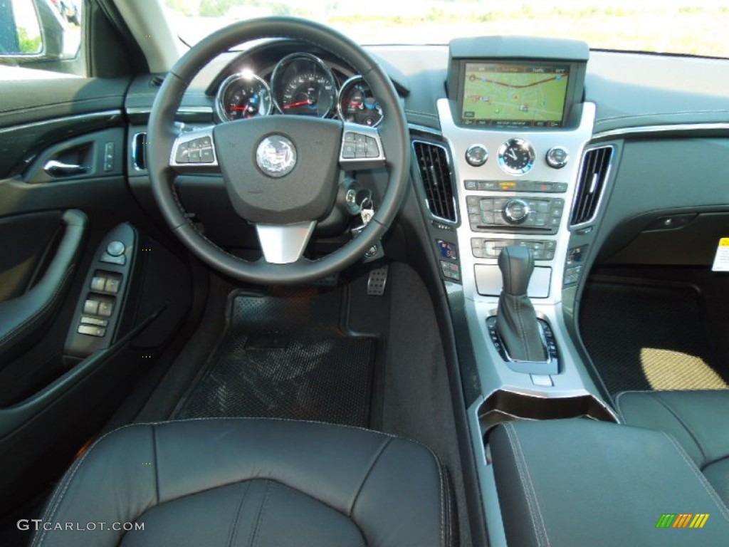 2012 CTS 3.6 Sedan - Thunder Gray ChromaFlair / Ebony/Ebony photo #18