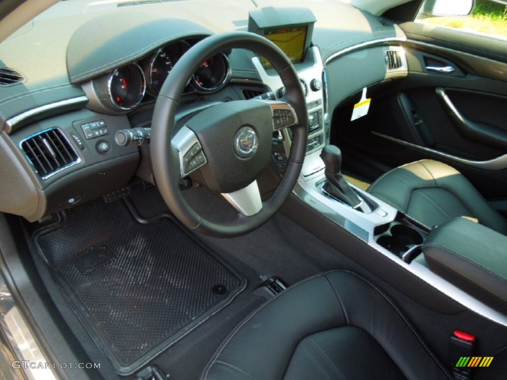 Ebony/Ebony Interior 2012 Cadillac CTS 3.6 Sedan Photo #67840518