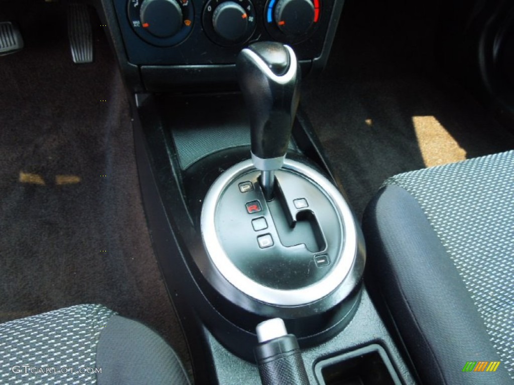 2006 Tiburon GS - Obsidian Black / Black photo #11