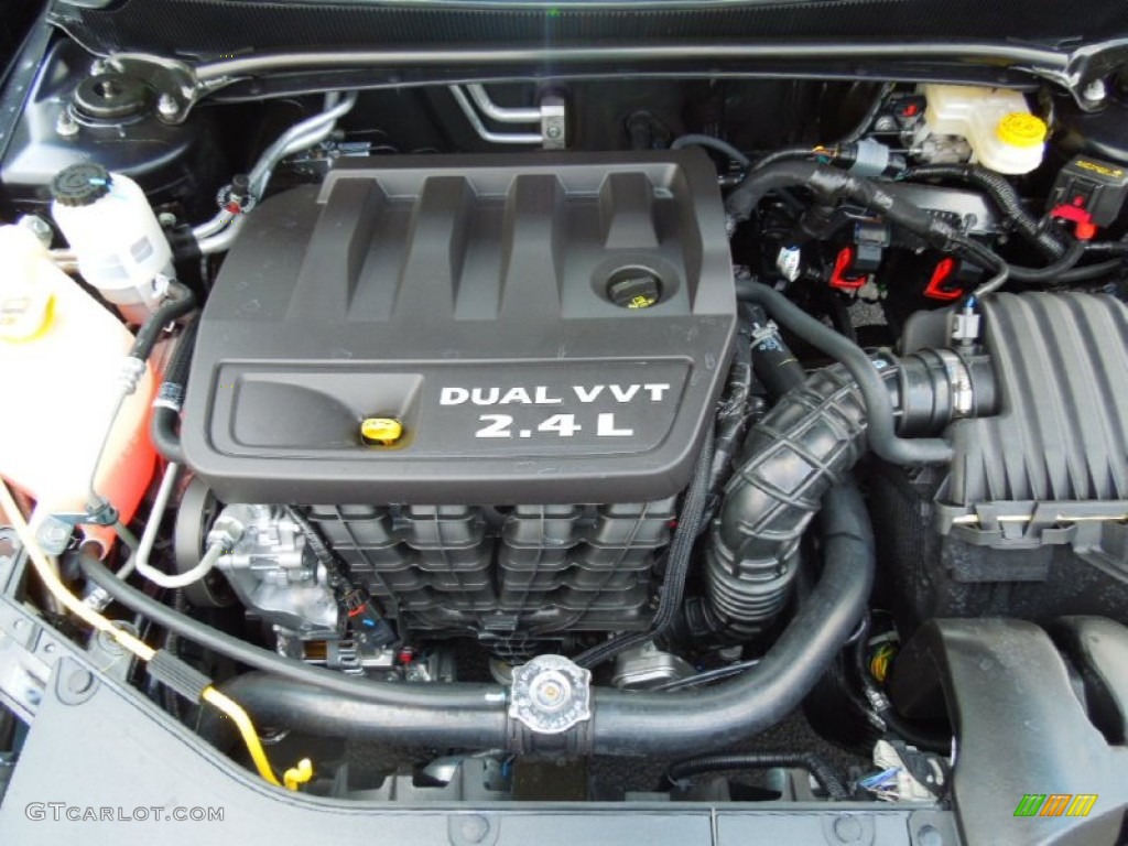 2012 Dodge Avenger SXT 2.4 Liter DOHC 16-Valve Dual VVT 4 Cylinder Engine Photo #67841283