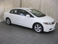 Taffeta White - Civic LX-S Sedan Photo No. 4