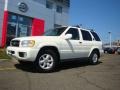 2000 Aspen White Pearl Glow Nissan Pathfinder LE 4x4  photo #3