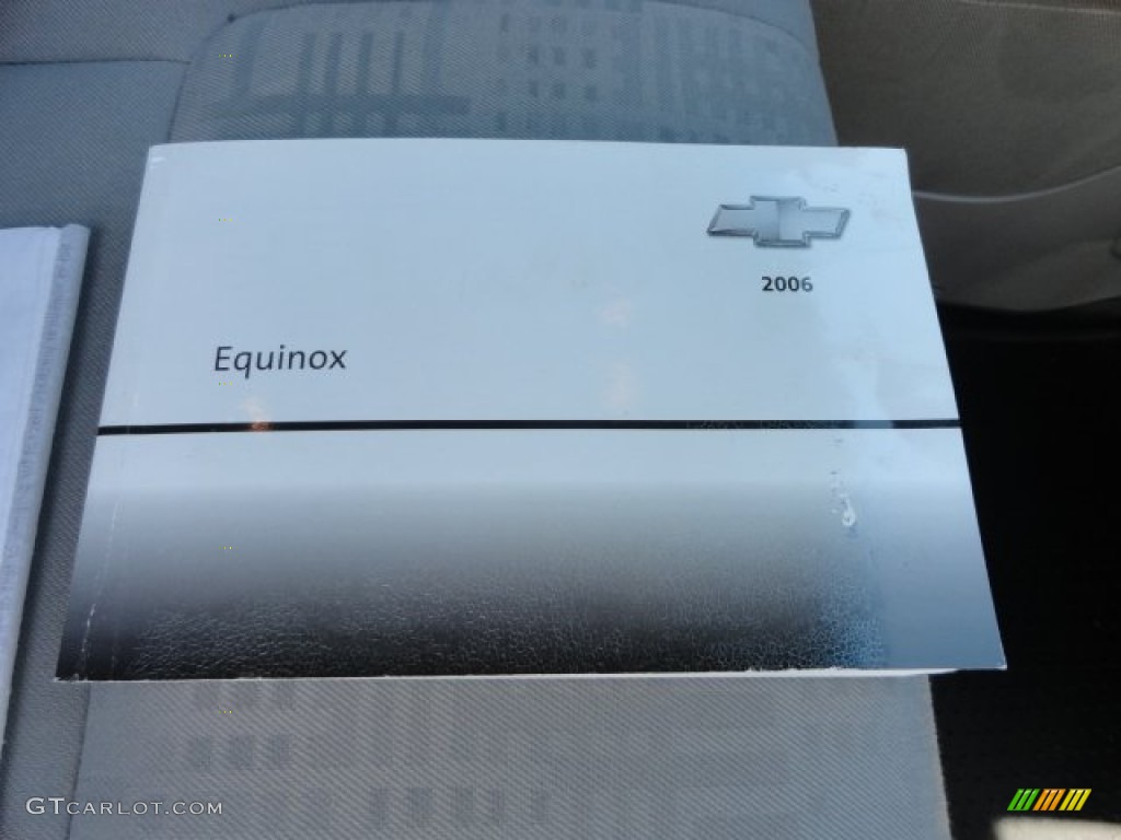 2006 Equinox LS - Dark Silver Metallic / Light Gray photo #13