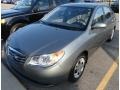 2010 Carbon Gray Mist Hyundai Elantra Blue  photo #1