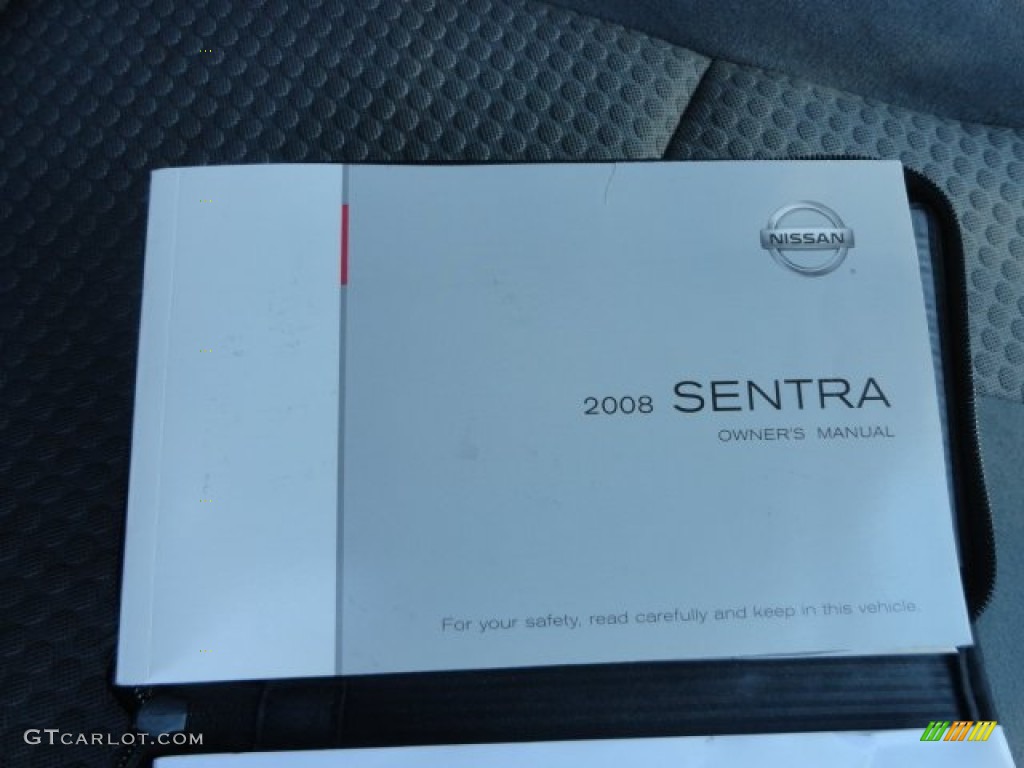 2008 Sentra 2.0 - Brilliant Silver / Charcoal/Steel photo #13