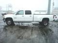 Summit White - Sierra 3500 SLT Crew Cab 4x4 Dually Photo No. 5