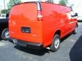 Fire Red - Savana Van 2500 Cargo Photo No. 6