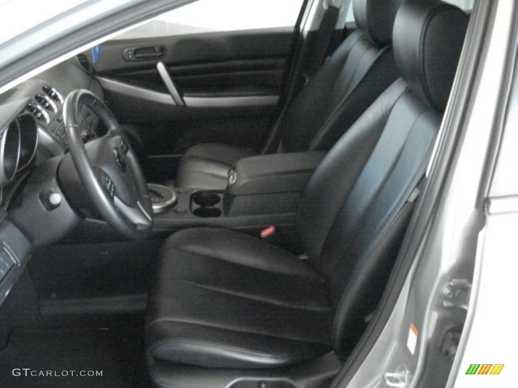 2011 CX-7 s Touring AWD - Liquid Silver Metallic / Black photo #11