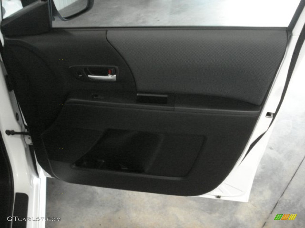 2006 MAZDA5 Sport - Whitewater Pearl / Black photo #16