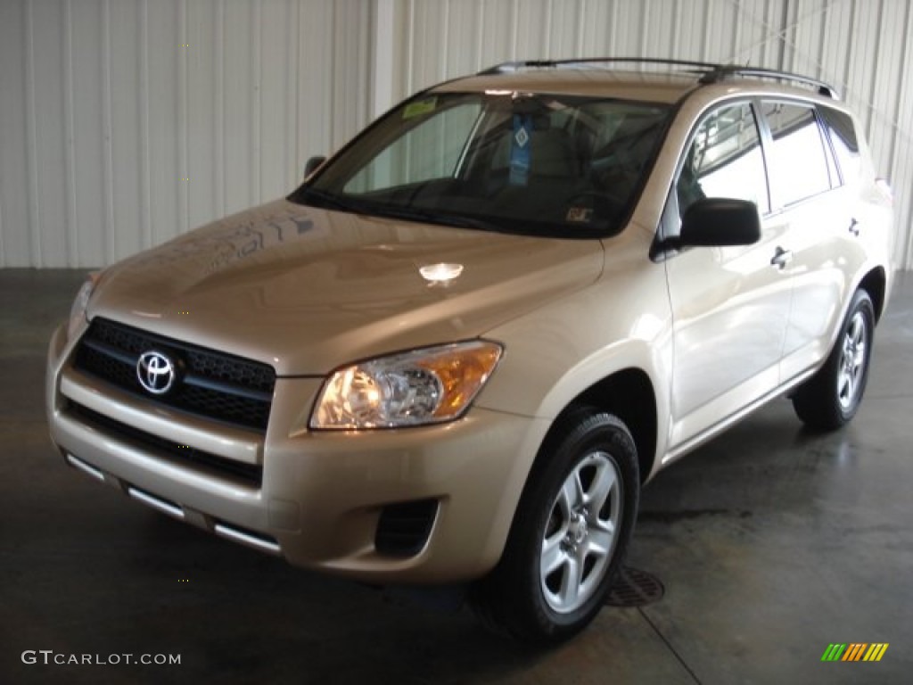 2011 RAV4 I4 4WD - Sandy Beach Metallic / Ash photo #2