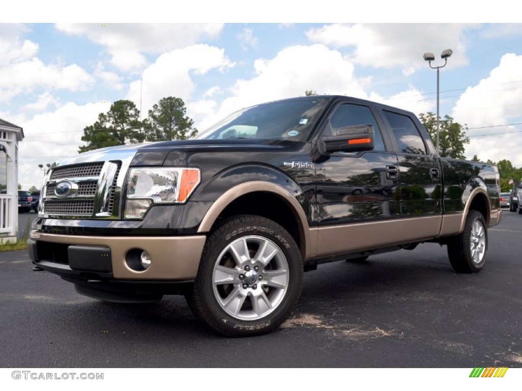 Tuxedo Black Metallic 2012 Ford F150 Lariat SuperCrew 4x4 Exterior Photo #67848240