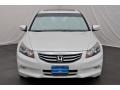 White Diamond Pearl - Accord EX-L V6 Sedan Photo No. 2
