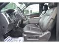 Black 2012 Ford F150 Lariat SuperCrew 4x4 Interior Color