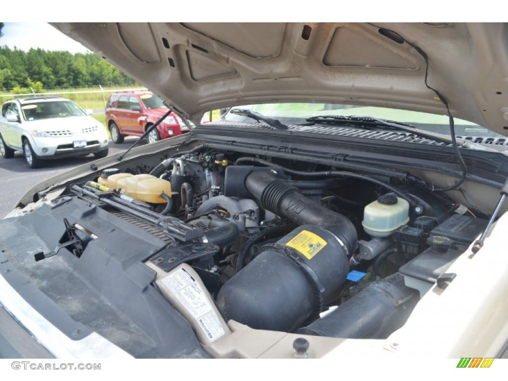 2000 Ford F250 Super Duty Lariat Extended Cab 4x4 6.8 Liter SOHC 20-Valve Triton V10 Engine Photo #67848966