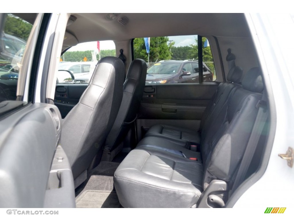 2002 Durango SXT - Bright White / Dark Slate Gray photo #12