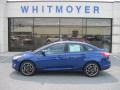 2012 Sonic Blue Metallic Ford Focus SE Sport Sedan  photo #1