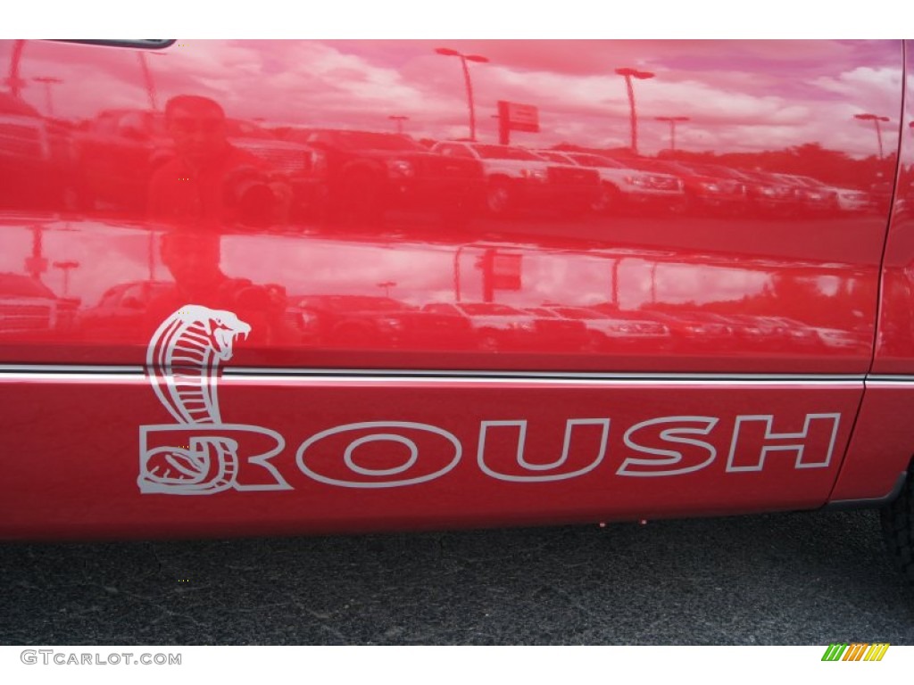 2007 F150 FX2 Sport SuperCab - Redfire Metallic / Black/Red photo #16