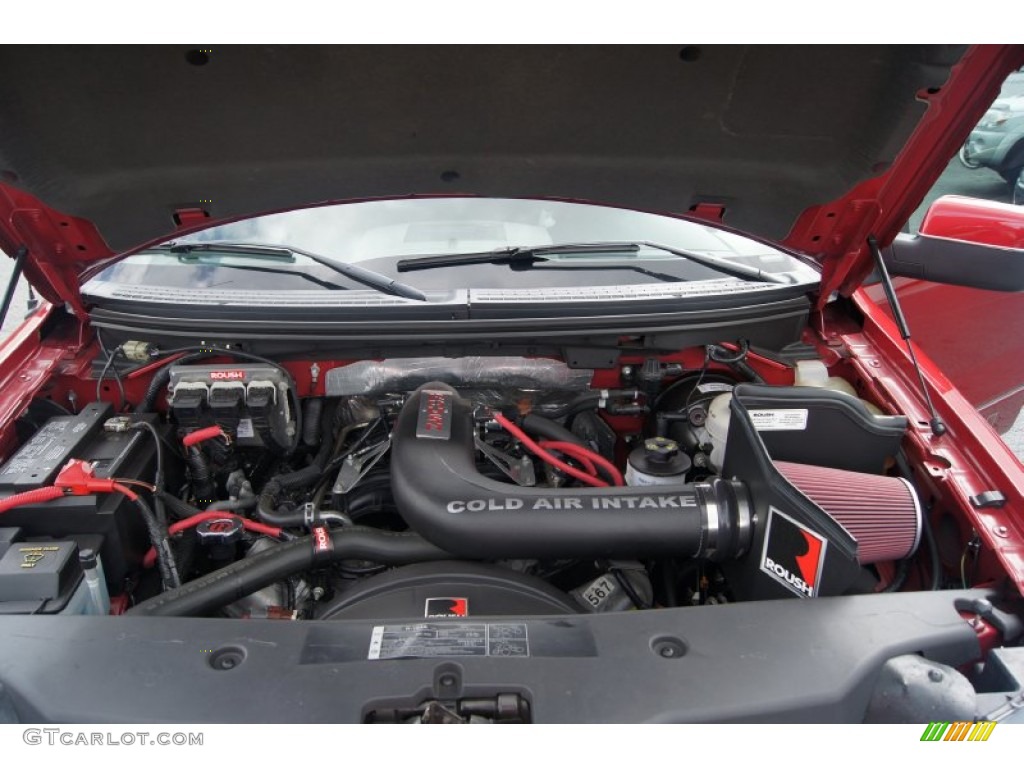 2007 F150 FX2 Sport SuperCab - Redfire Metallic / Black/Red photo #20