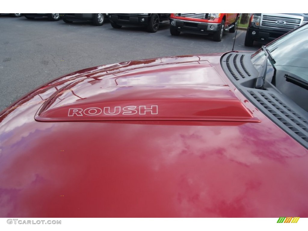 2007 F150 FX2 Sport SuperCab - Redfire Metallic / Black/Red photo #22