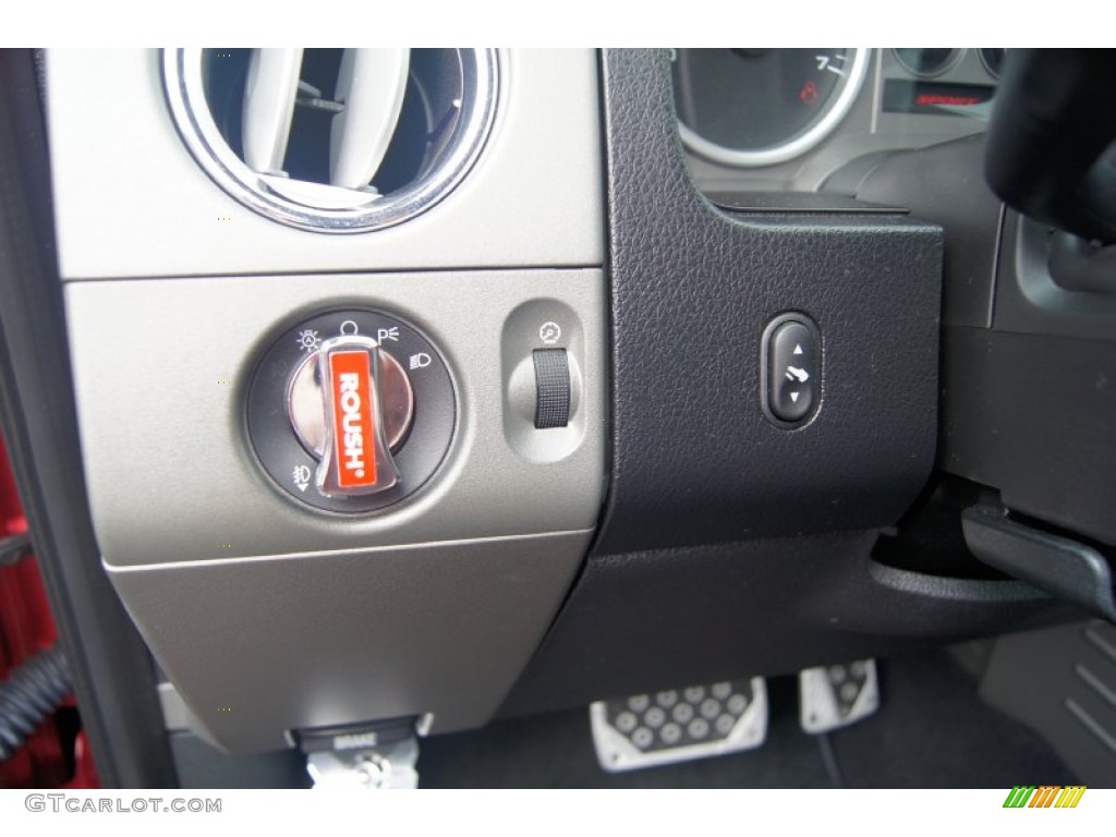 2007 F150 FX2 Sport SuperCab - Redfire Metallic / Black/Red photo #27